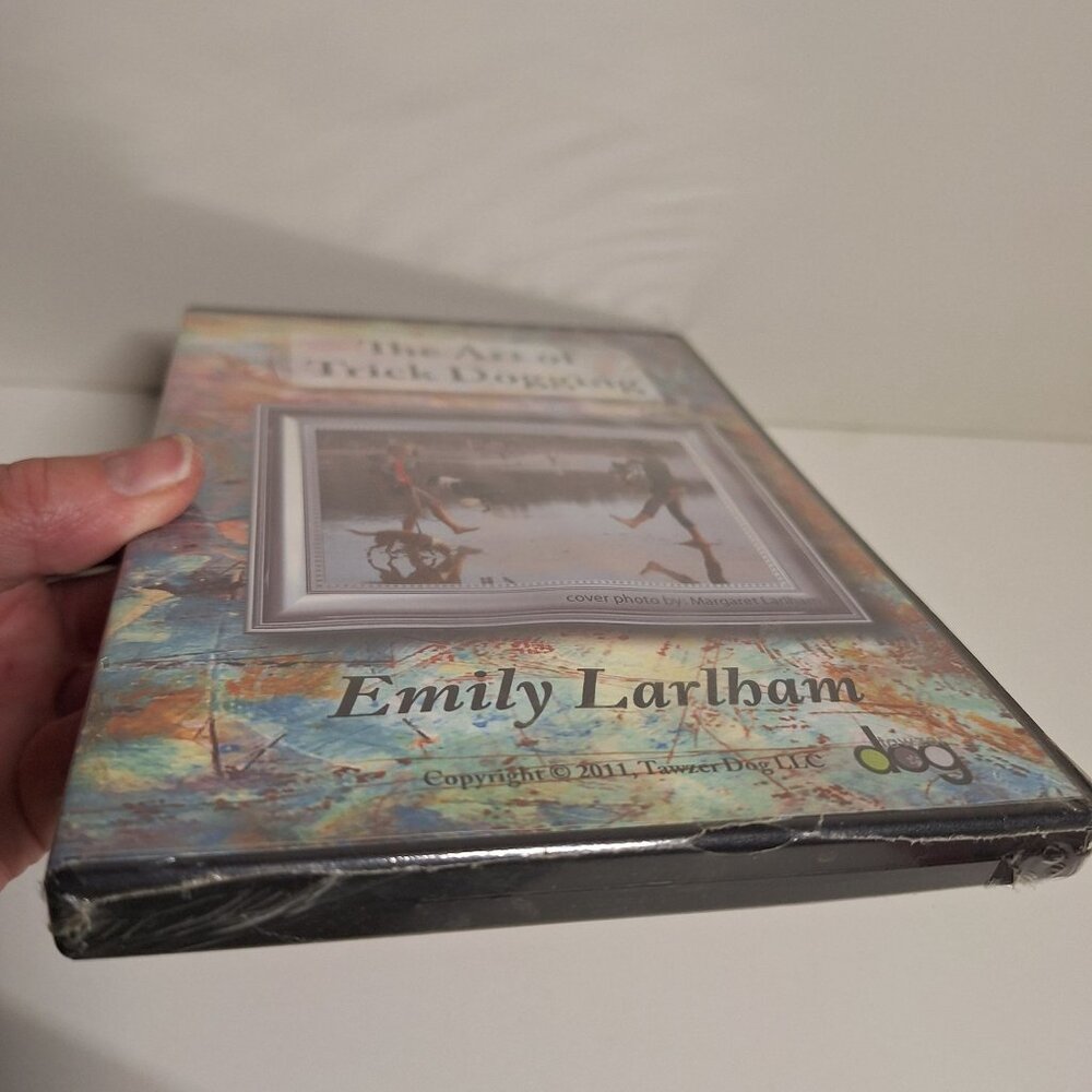 The Art Of Trick Dogging DVD Emily Larlham 2 Day Workshop Tawzer Dog 4 DVDs - Picture 9 of 9